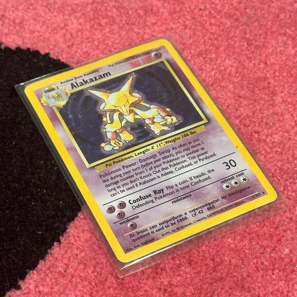 Alakazam #1 – Pokémon Base Set – As Pictured - Picture 1 of 7